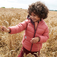 Black Cherry | Rose EcoReversible Puffer