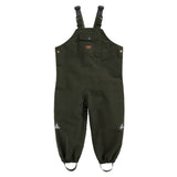 OLIVE WATERPROOF DUNGAREES - Töastie 