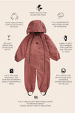 Rose Pink Waterproof Puddlesuit