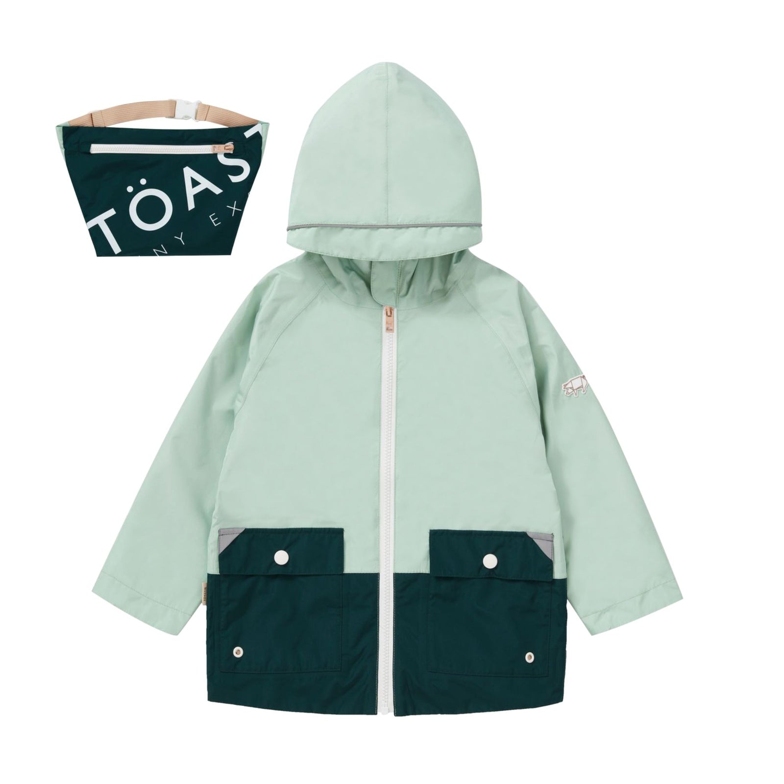 Peppermint Pac-a-Mac Lite Waterproof Raincoat