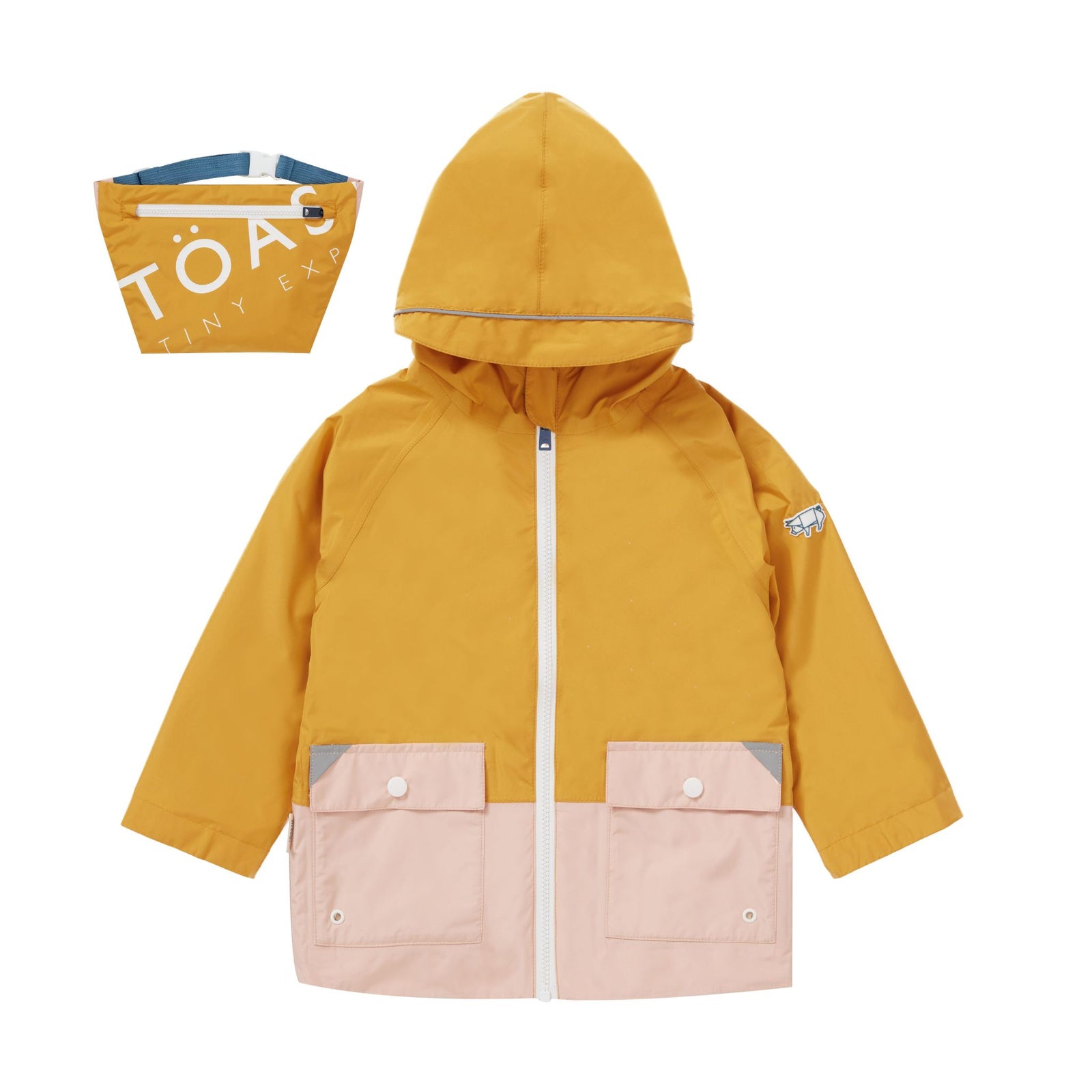 Sunshine Yellow Pac-a-Mac Waterproof Raincoat