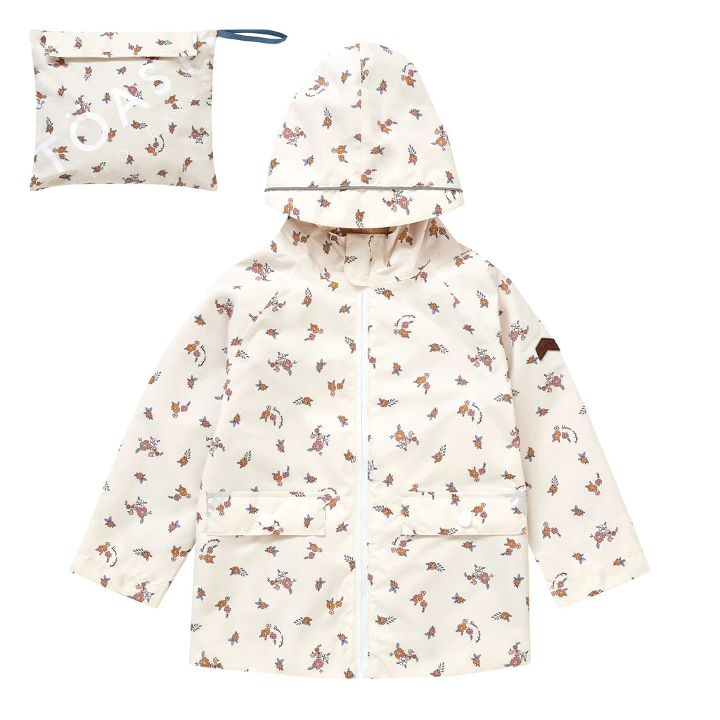 Provençal Floral Pac-a-Mac Waterproof Raincoat