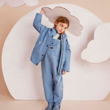 Rain Blue Waterproof Raincoat