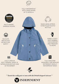 Rain Blue Waterproof Raincoat