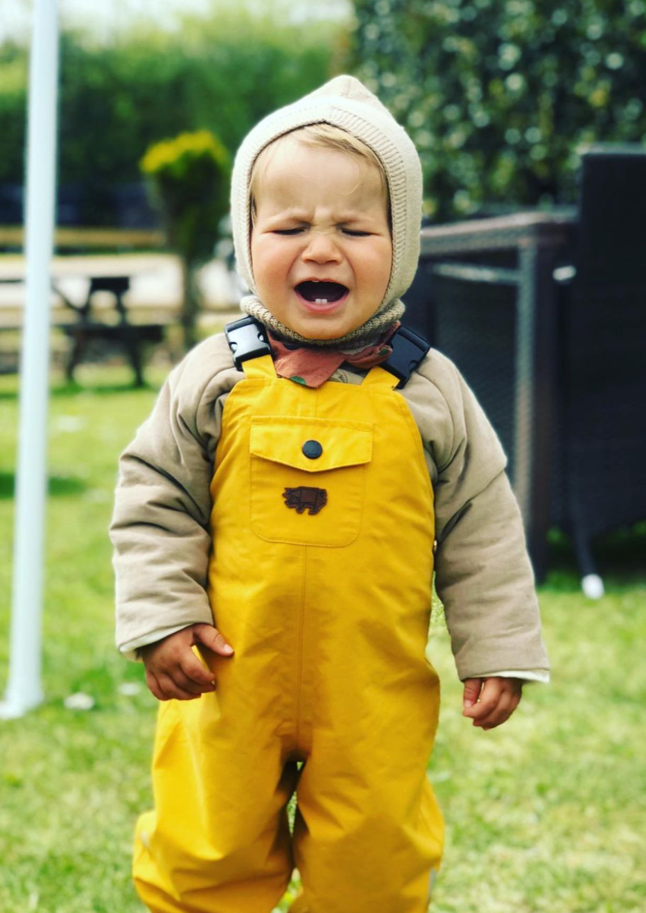 Fisherman Yellow Waterproof Dungarees