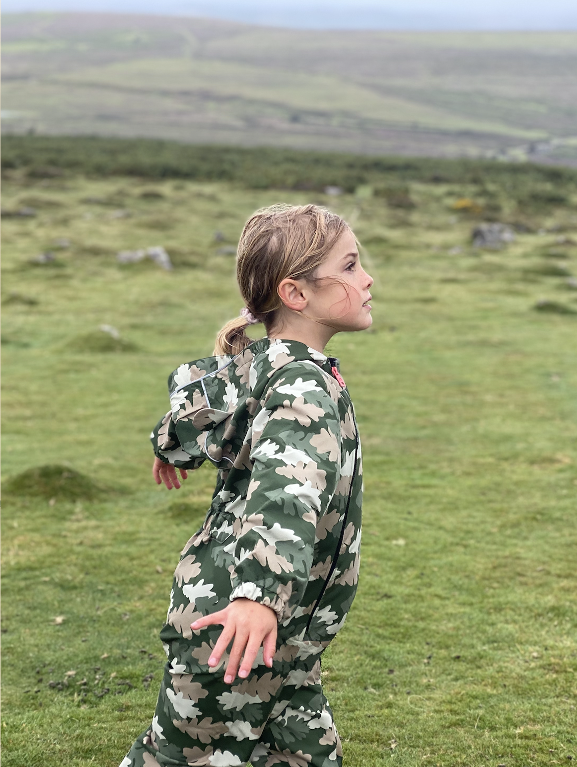 Leaf Camo Waterproof Puddlesuit