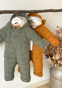 Sage Quilted Onesie