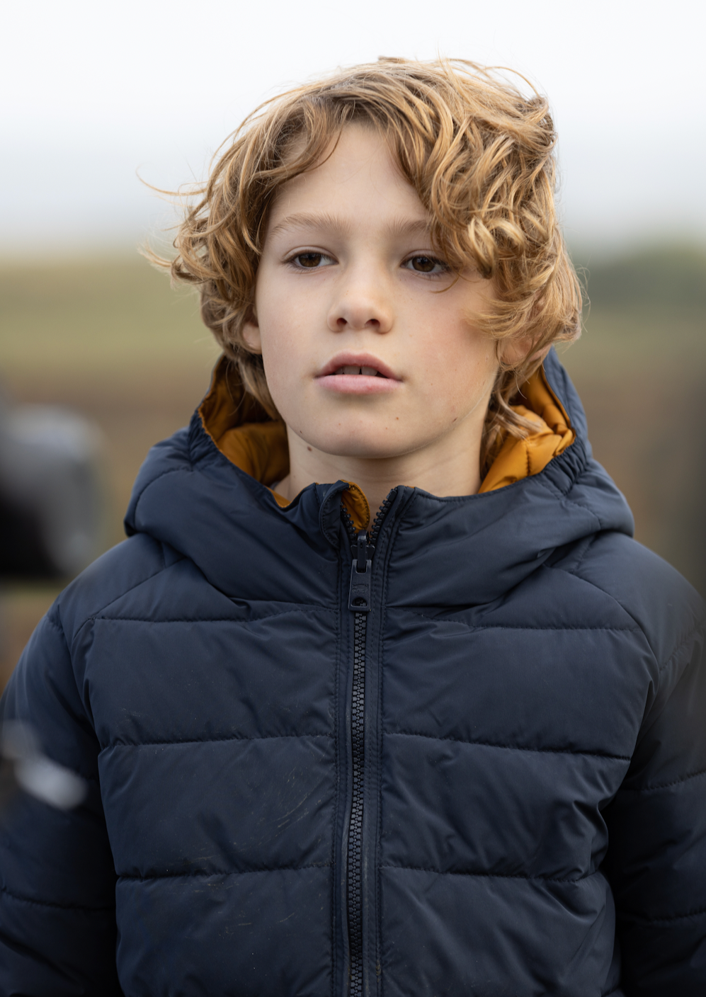 Ink Navy | Honey EcoReversible Puffer