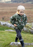 Antique Olive | Leaf Camo Wïld 3-in-1 Raincoat