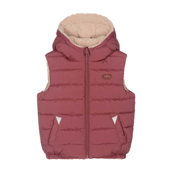 Matte Berry | Sherpa EcoReversible Gilet