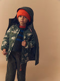 Antique Olive | Leaf Camo Wïld 3-in-1 Raincoat