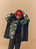 Antique Olive | Leaf Camo Wïld 3-in-1 Raincoat