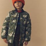 Antique Olive | Leaf Camo Wïld 3-in-1 Raincoat