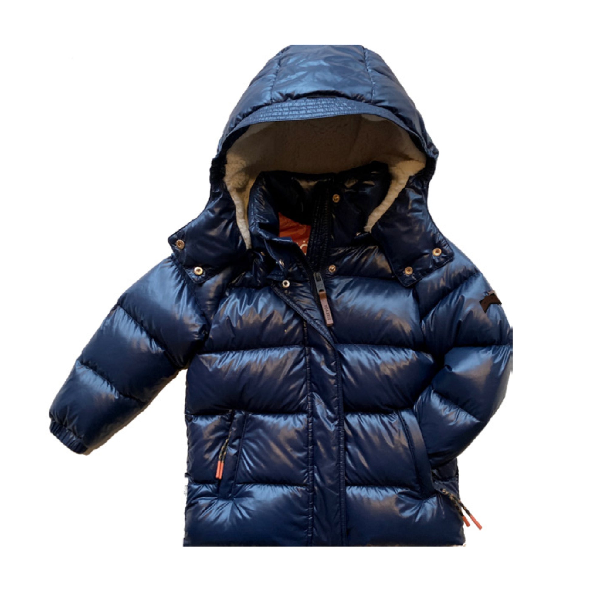 Ink Navy Shine Lunar Puffer Toastie