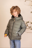 Antique Olive | Sage EcoReversible Puffer
