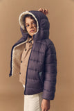 Dove | Sherpa EcoReversible Puffer